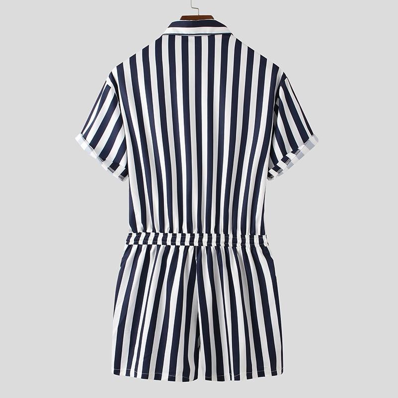 Striped Onesie Romper | dmunderwear detail image 12