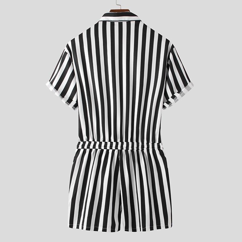 Striped Onesie Romper | dmunderwear detail image 13