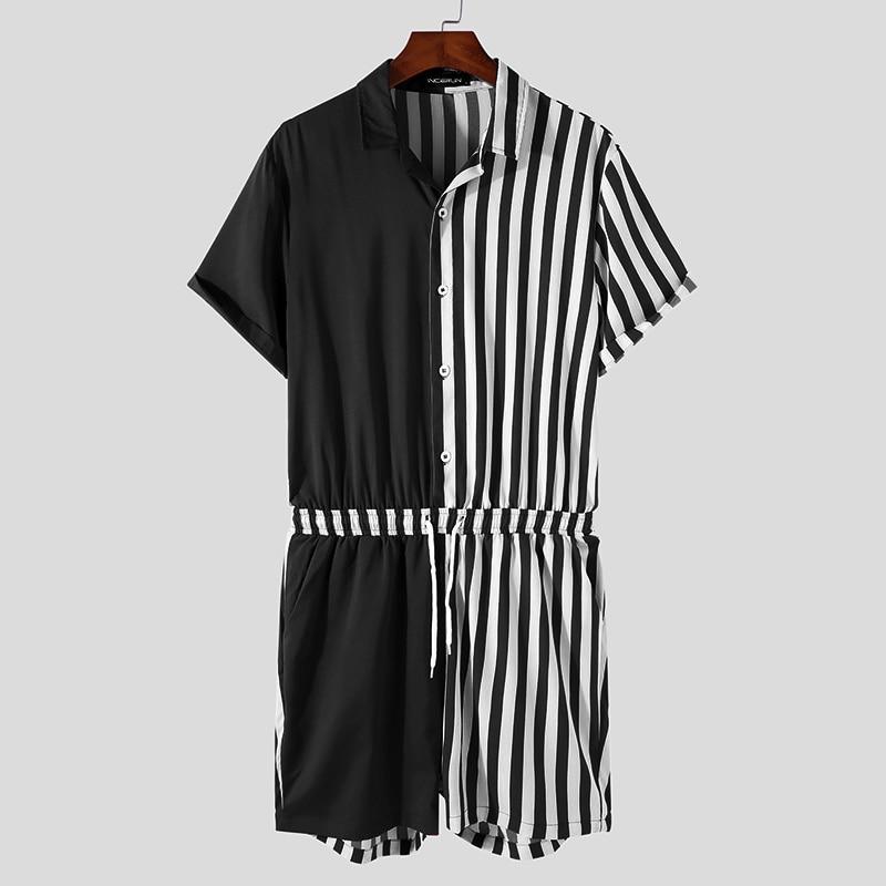 Striped Onesie Romper | dmunderwear detail image 5
