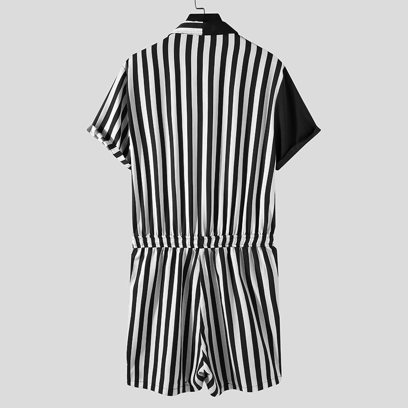 Striped Onesie Romper | dmunderwear detail image 6