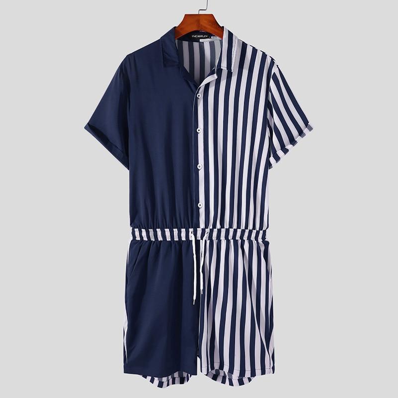 Striped Onesie Romper | dmunderwear detail image 7