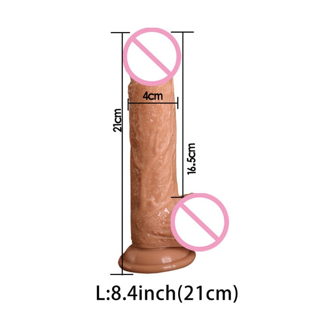 Super Realistic Dildo With Strapon Option | dmunderwear variant image