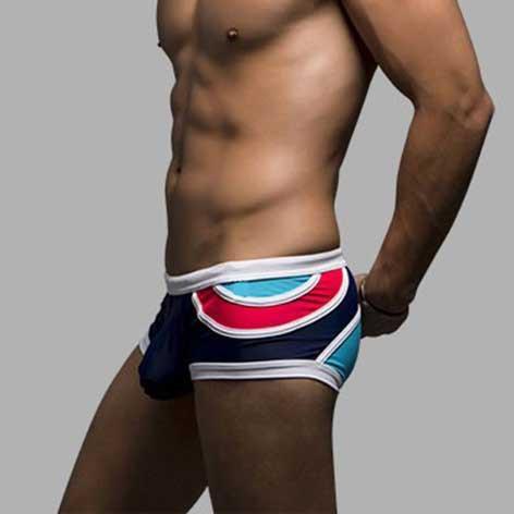 Spice Colored Swim Trunks | dmunderwear detail image 2