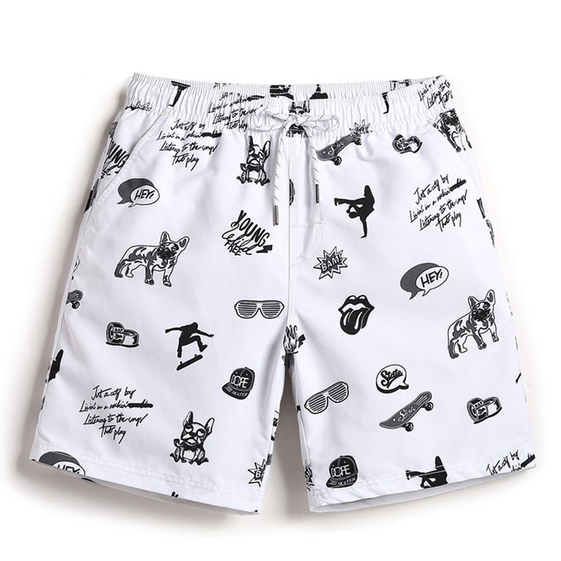 Surfer Doodle Board Shorts | dmunderwear