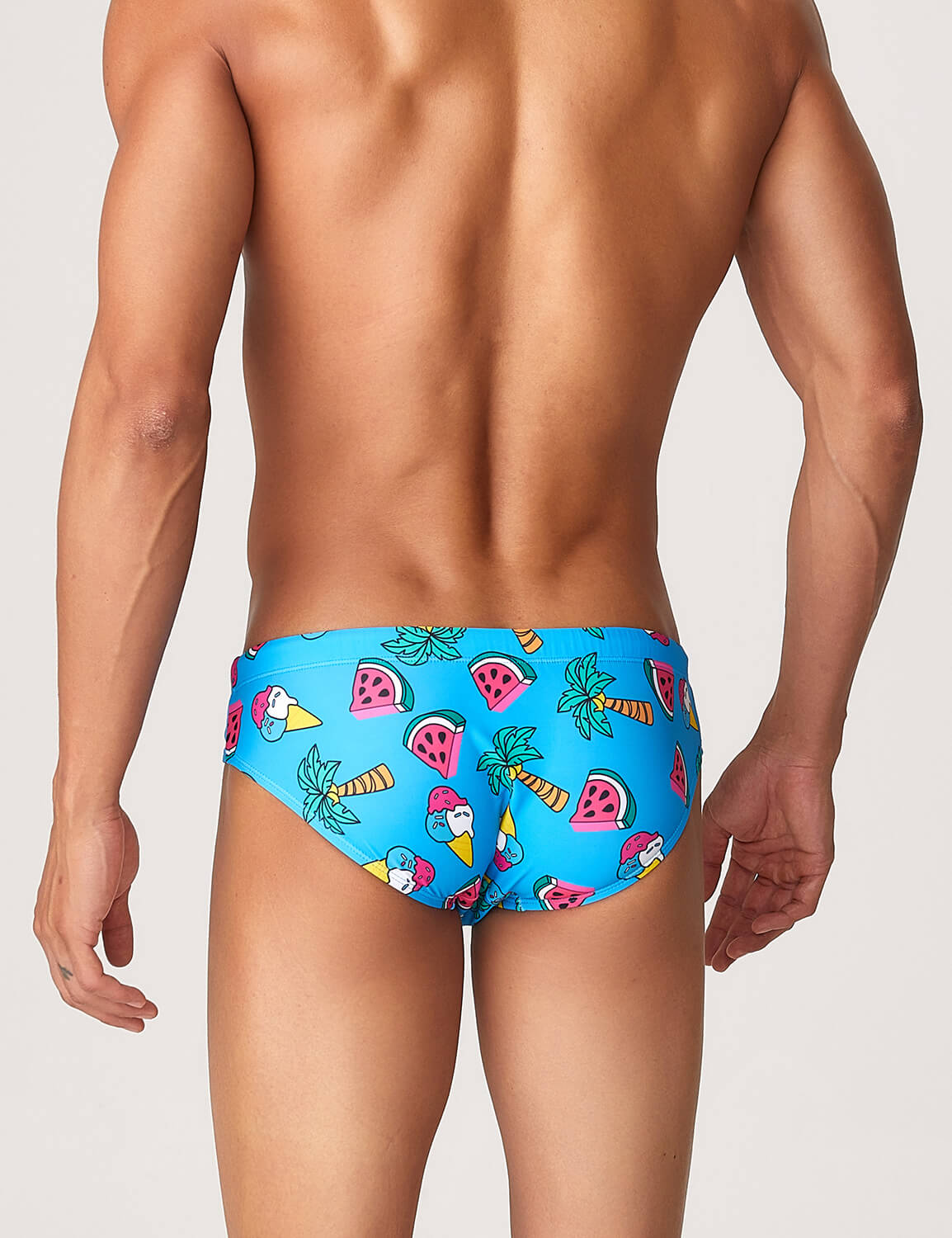 Swim Brief 220904 in Blue | dmunderwear detail image 2