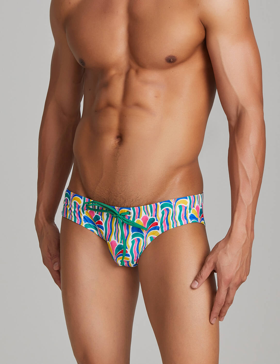 Swim Brief 220904 in Multicolor | dmunderwear detail image 3