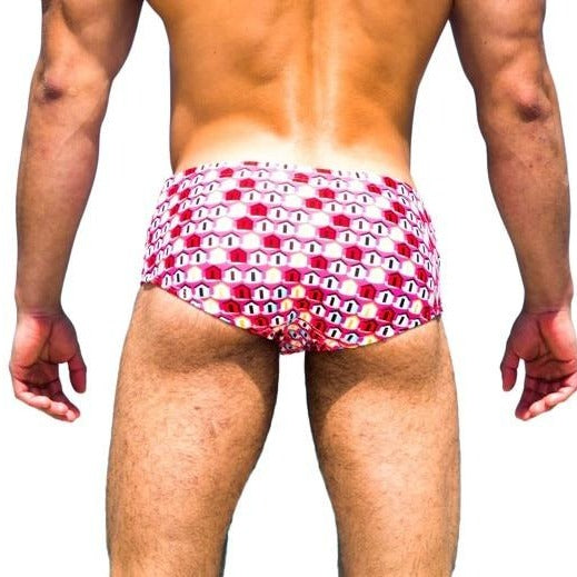 Taddlee Little Houses Swim Briefs | dmunderwear detail image 4