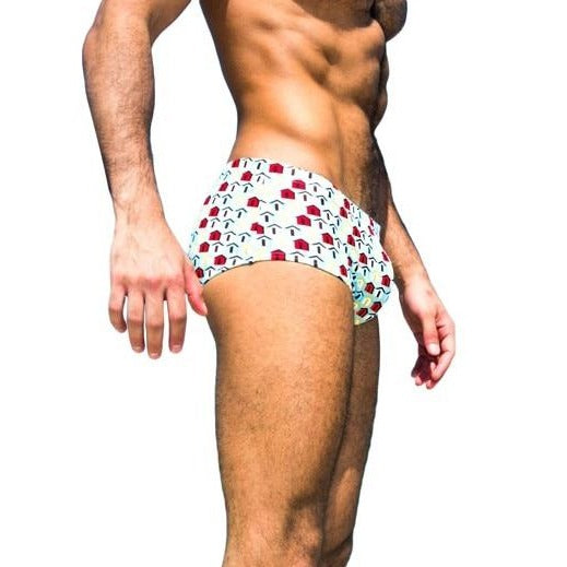 ORVLS Taddlee Little Houses Swim Briefs | dmunderwear detail image 6