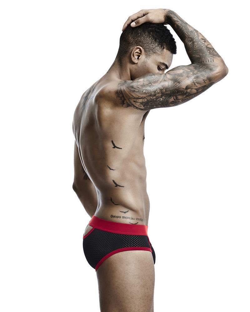 ORVLS Tauwell Hollow Front + Back Mesh Briefs | dmunderwear detail image 8