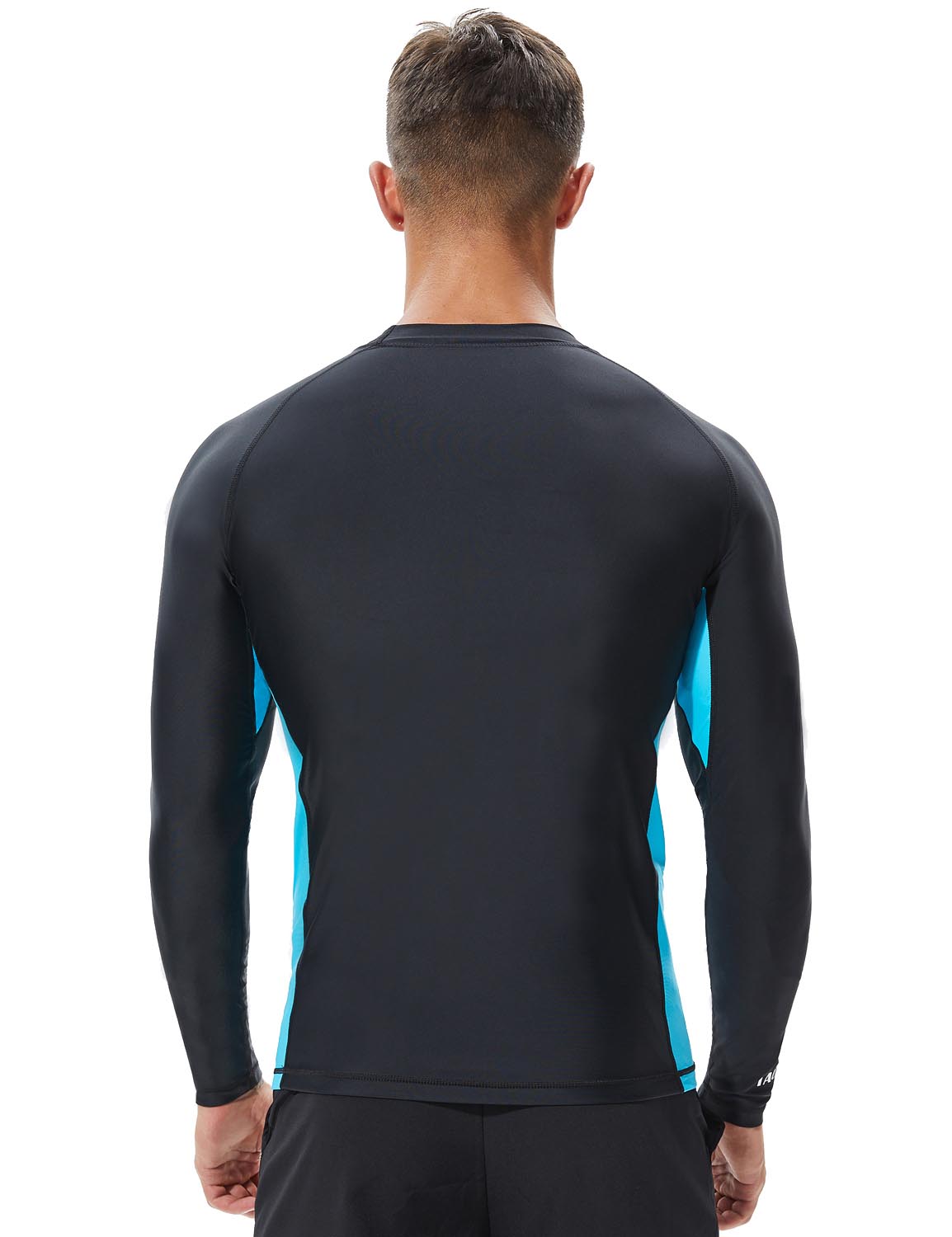TAUWELL Men's Long Sleeve Rash Guard Surfing Shirt 8801 | dmunderwear detail image 11