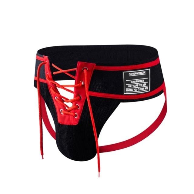 Rough Drawstring Jockstrap | dmunderwear detail image 7