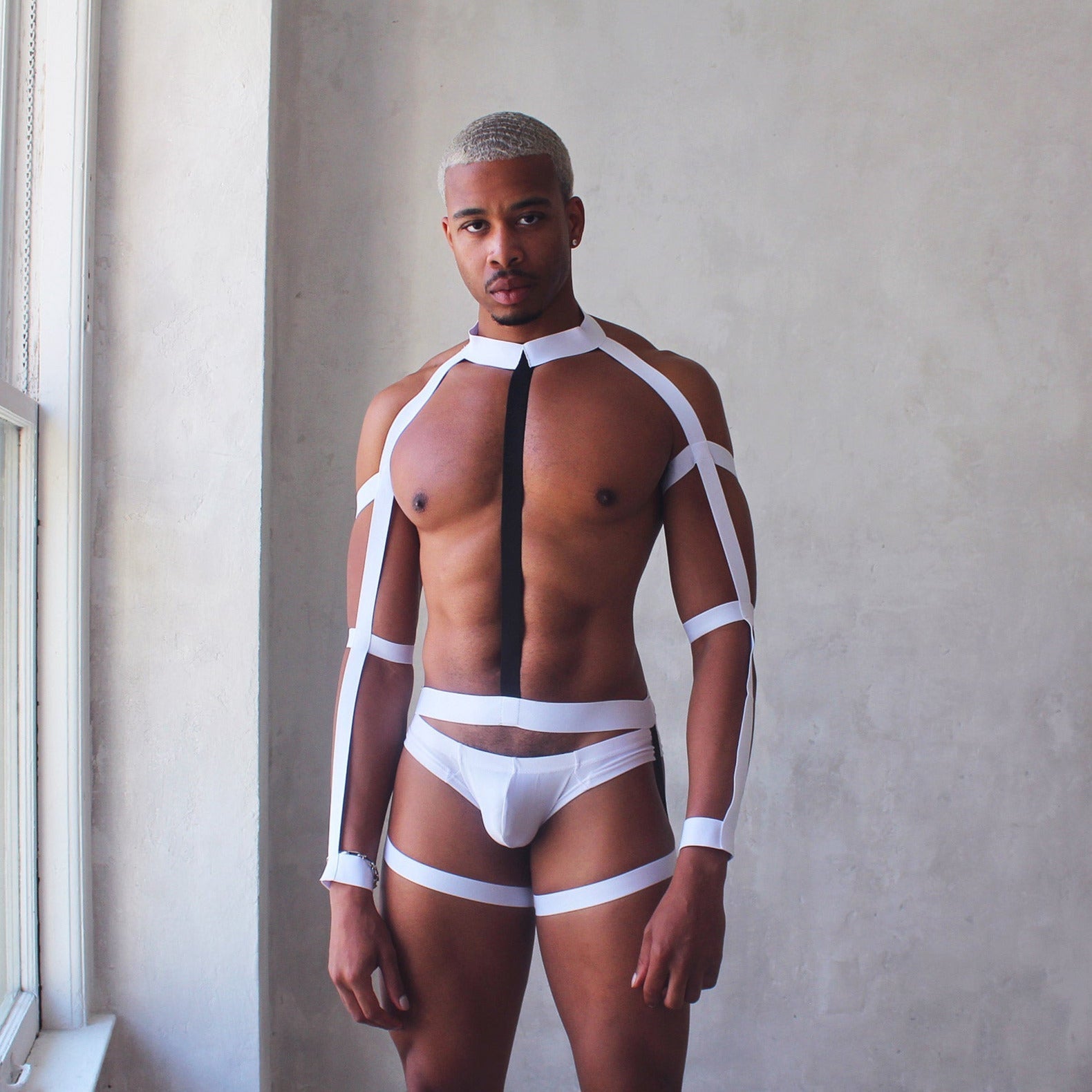 Tie Full Body Harness | dmunderwear detail image 3