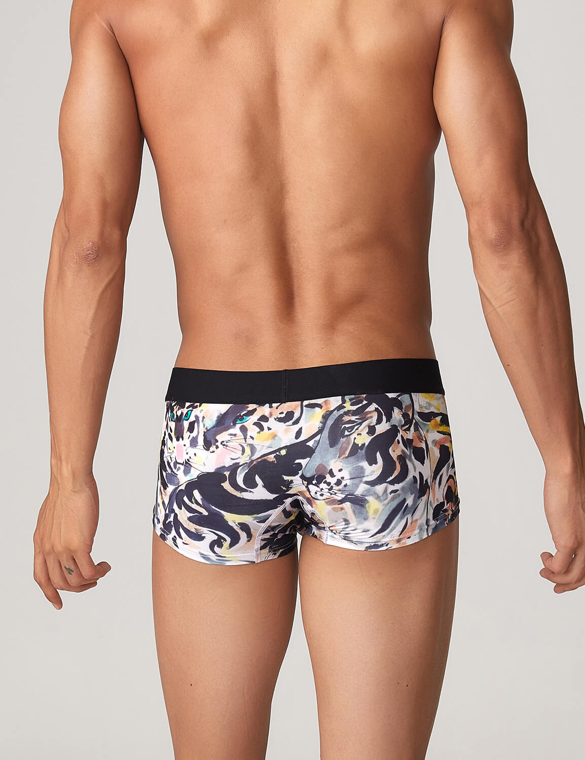 Tiger Pattern Boxer Brief 220204 | dmunderwear detail image 3