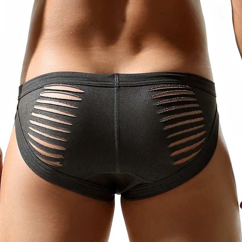 Tiger Slash Swim Briefs | dmunderwear variant image
