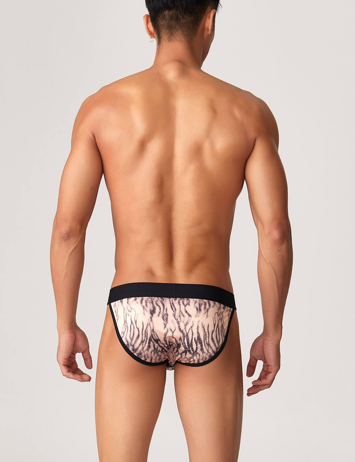 Tiger Stripes Sport Brief 22103 | dmunderwear detail image 2