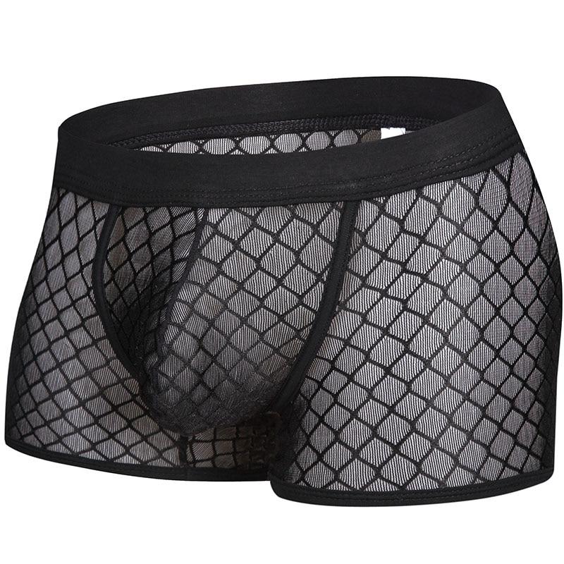 Transparent Mesh Boxers | dmunderwear variant image