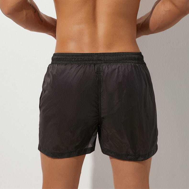 ORVLS Transparent Pocketed Board Shorts | dmunderwear detail image 10