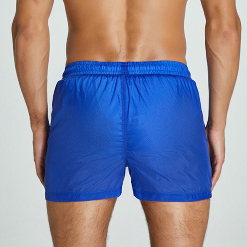 ORVLS Transparent Pocketed Board Shorts | dmunderwear detail image 12