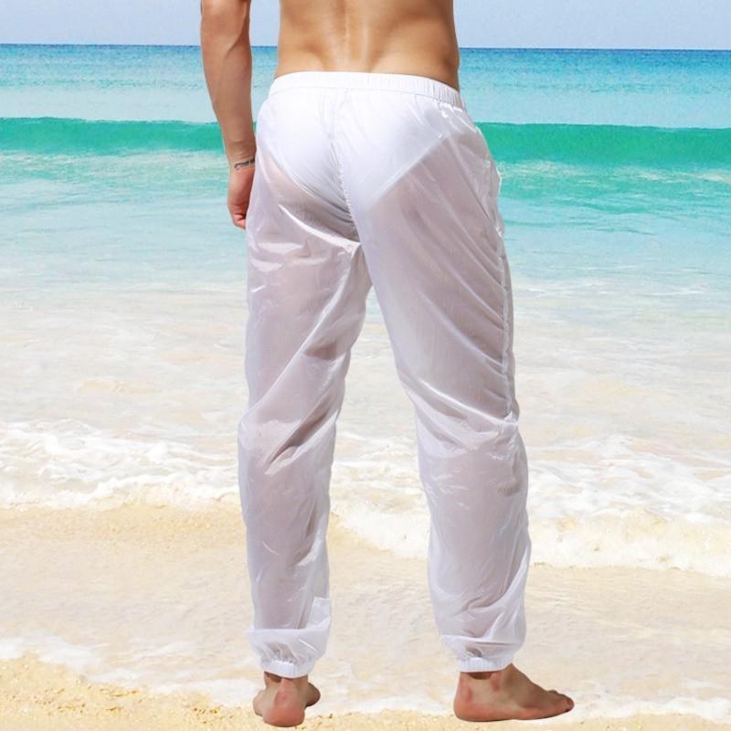 ORVLS Transparent Racing Stripe Sleeveless Hoodie + Pants | dmunderwear detail image 16