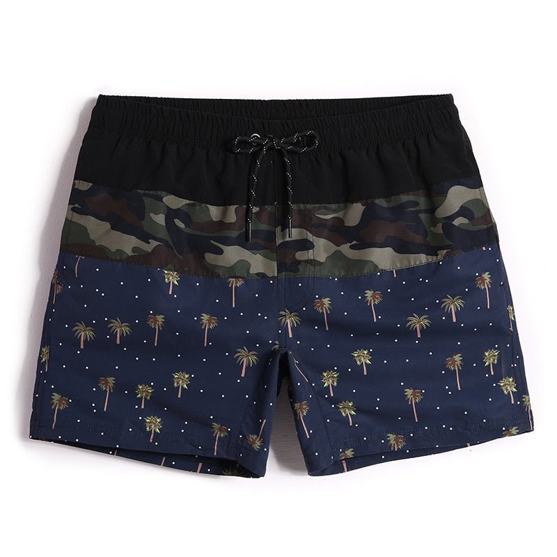 Floral Tri-toned Board Shorts | dmunderwear detail image 6