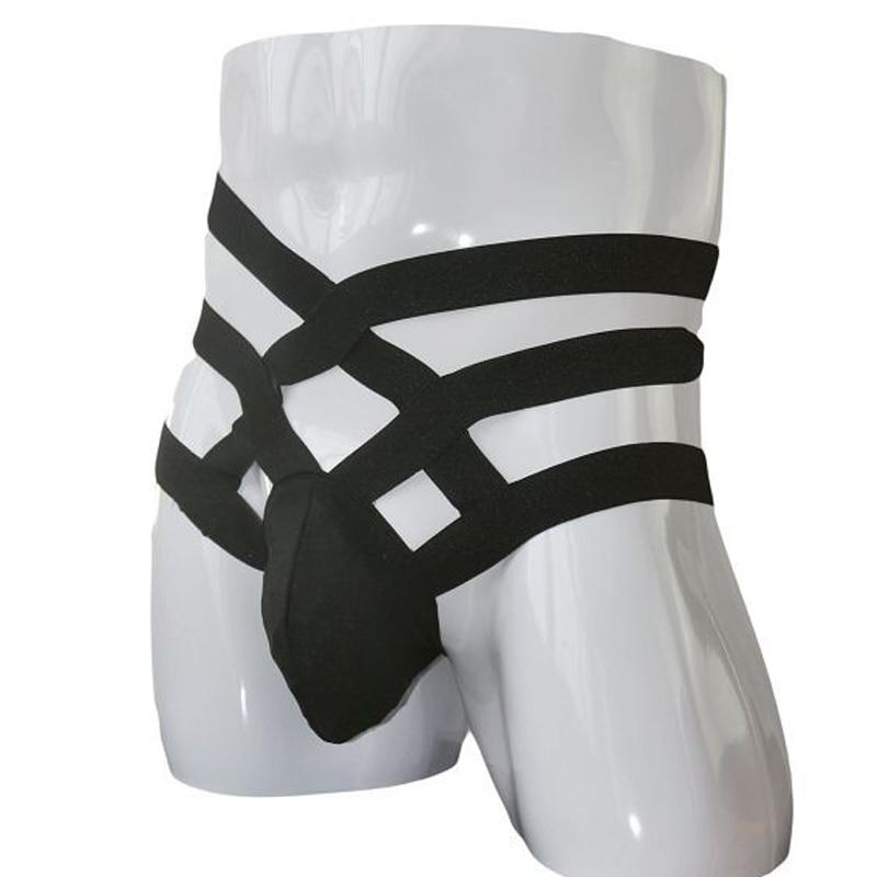 Triple Stacked Strappy Jockstrap | dmunderwear