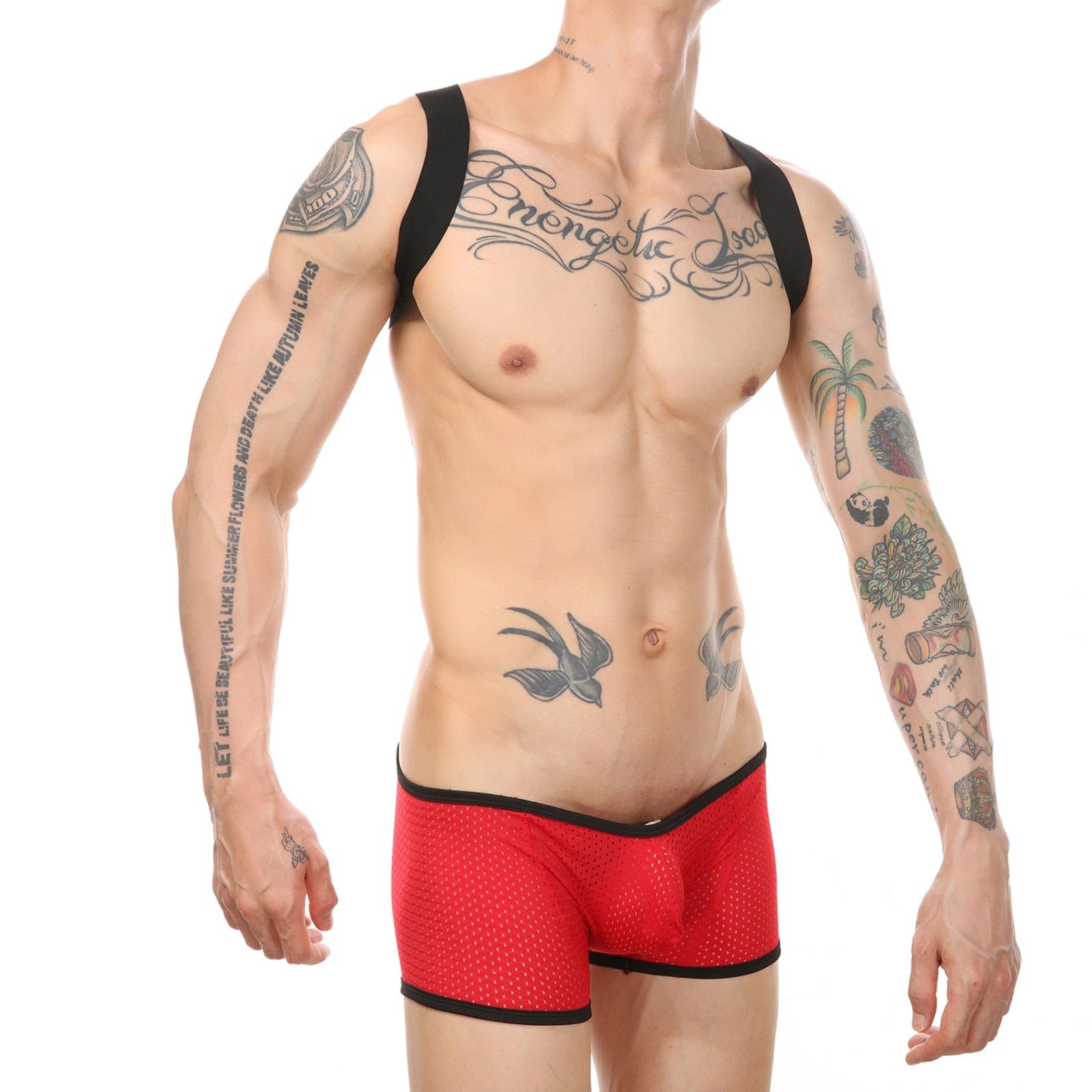 Strapped Up Singlet Trunks | dmunderwear variant image