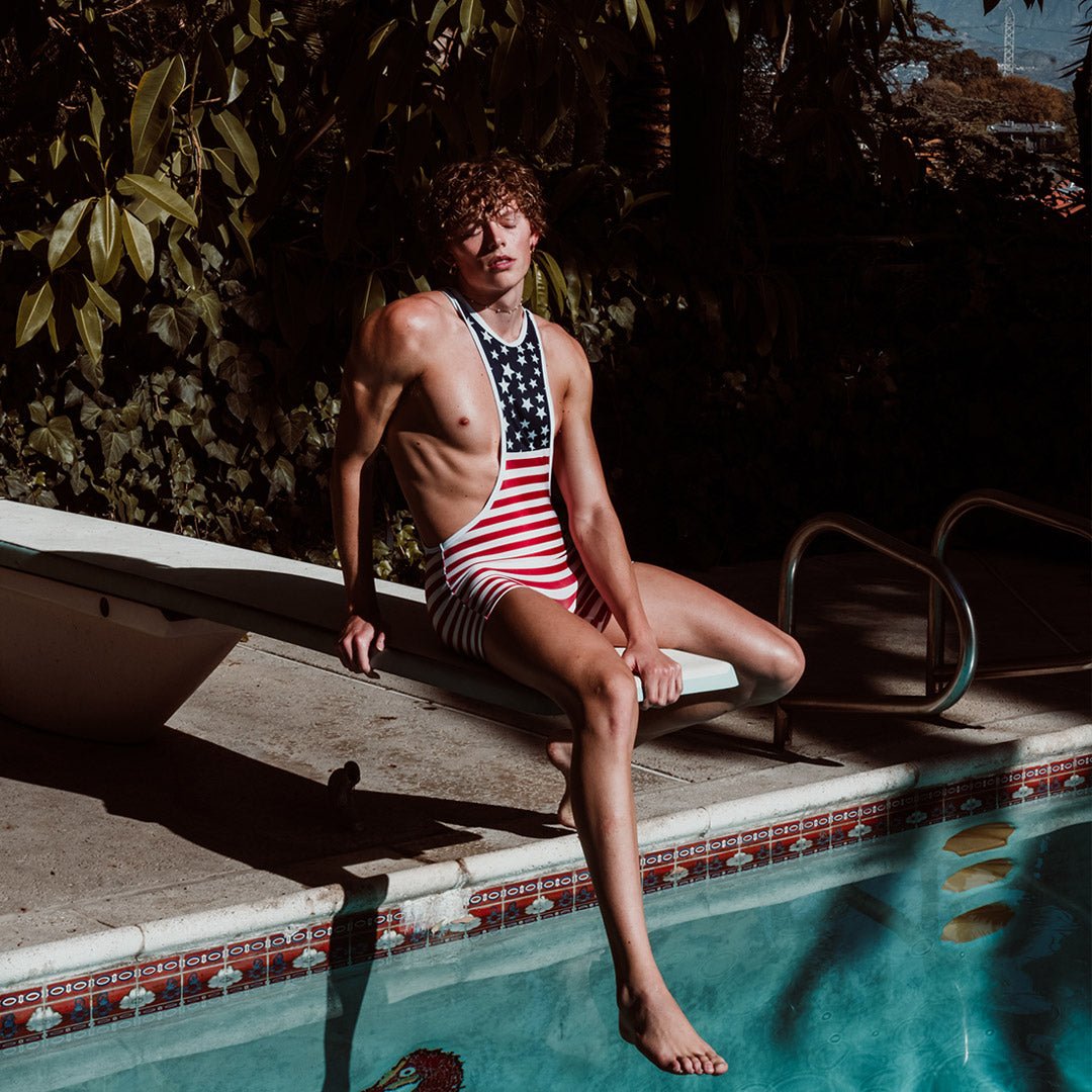 USA Singlet | dmunderwear detail image 2