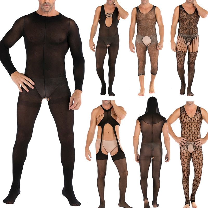 Various Men's Body Stocking Styles | dmunderwear