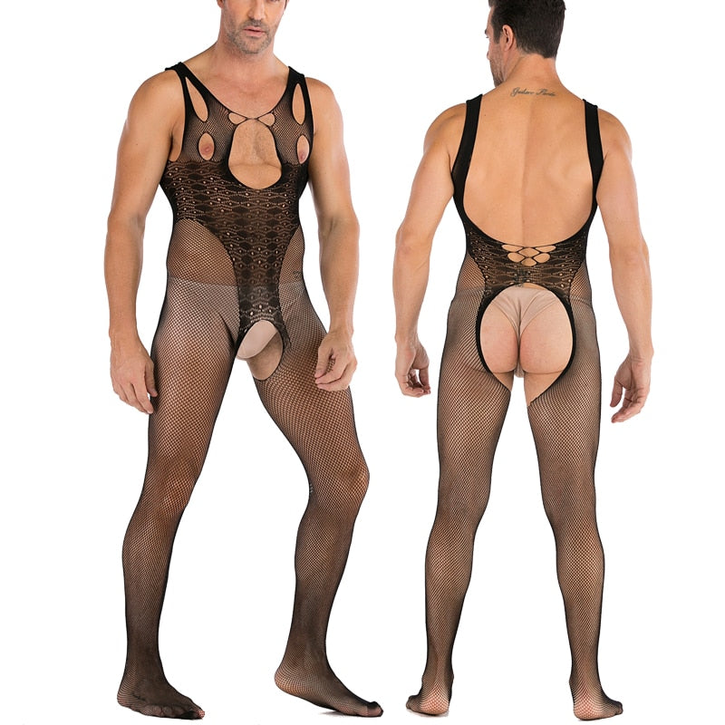 Various Men's Body Stocking Styles | dmunderwear detail image 13