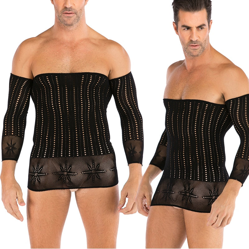 Various Men's Body Stocking Styles | dmunderwear detail image 17