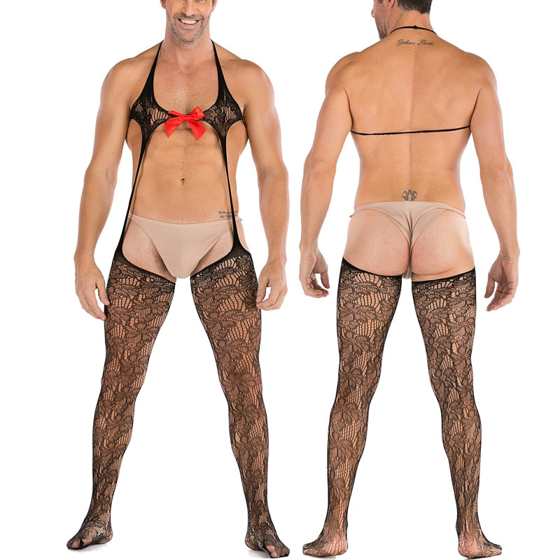 Various Men's Body Stocking Styles | dmunderwear detail image 18