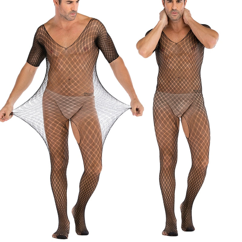 Various Men's Body Stocking Styles | dmunderwear detail image 19