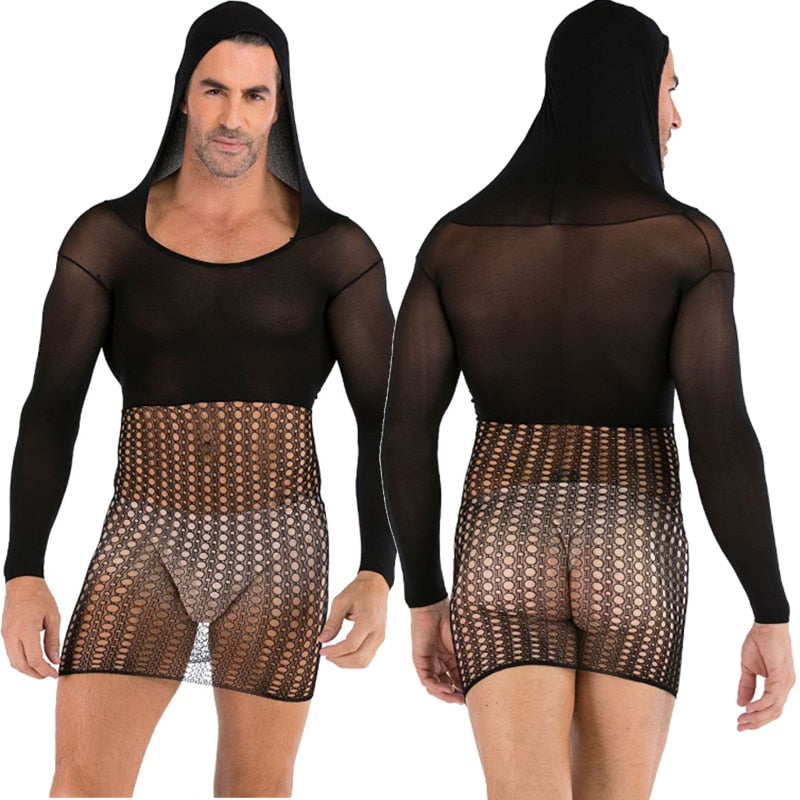 Various Men's Body Stocking Styles | dmunderwear detail image 6