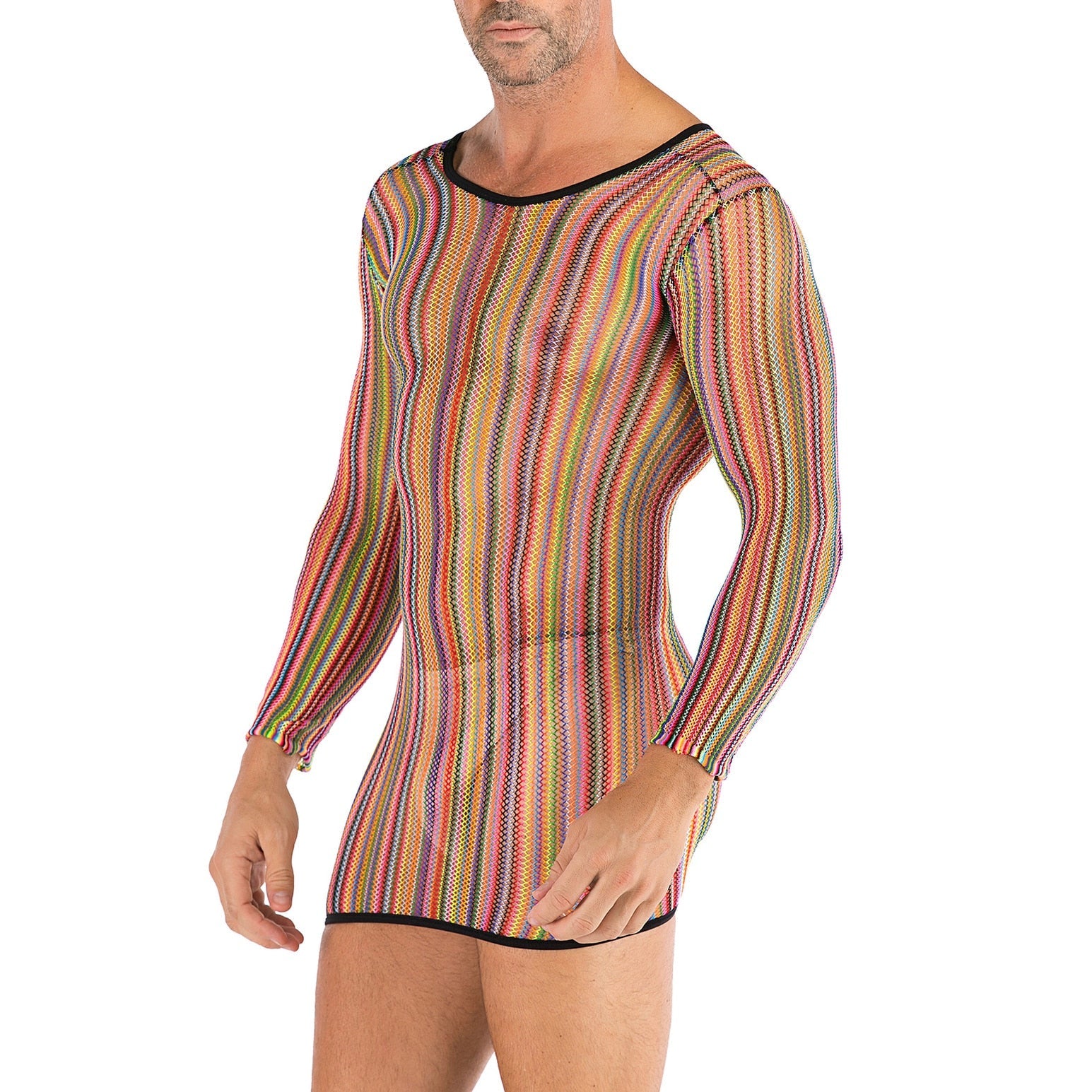 Various Men's Body Stocking Styles | dmunderwear detail image 8