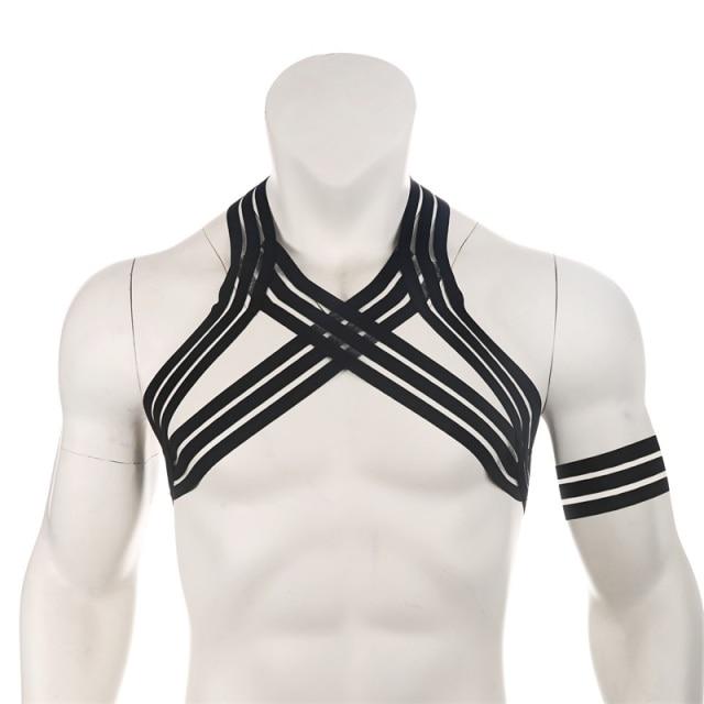 Waterfall Harness + Chain | dmunderwear detail image 11