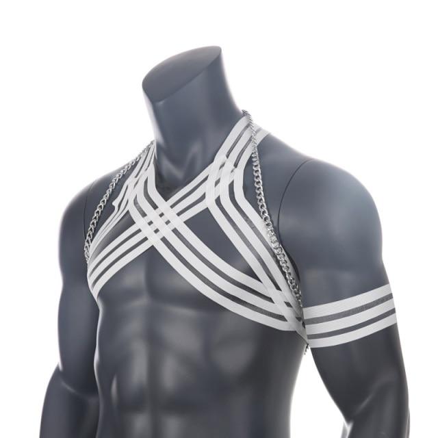 Waterfall Harness + Chain | dmunderwear detail image 7