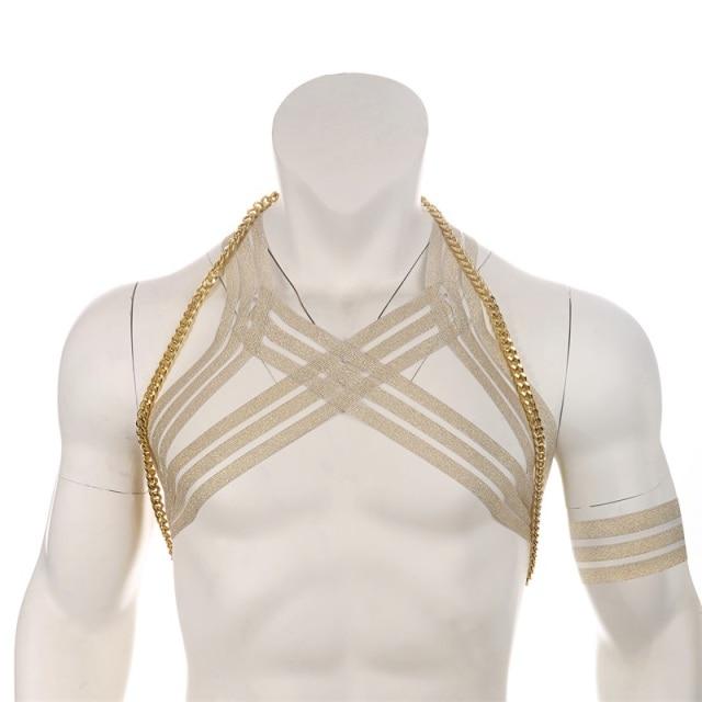 ORVLS Waterfall Harness + Chain | dmunderwear variant image