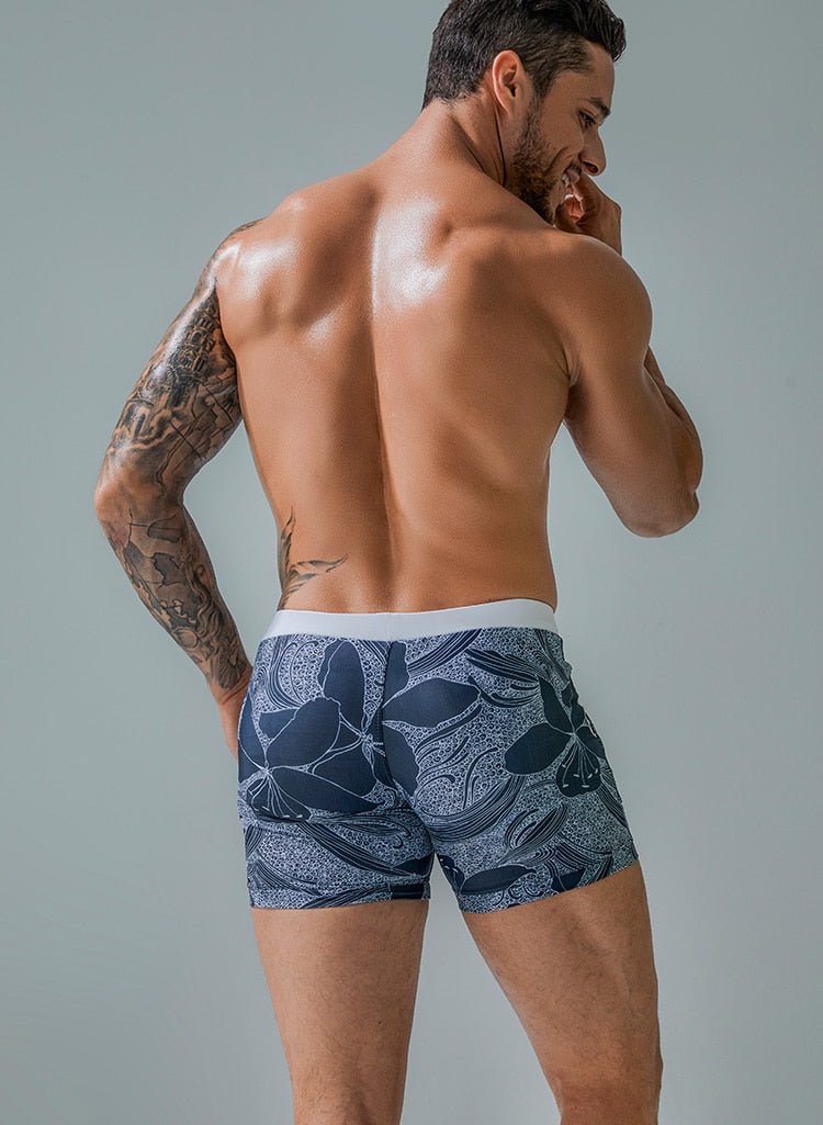Wild Forest Swim Trunks | dmunderwear detail image 4