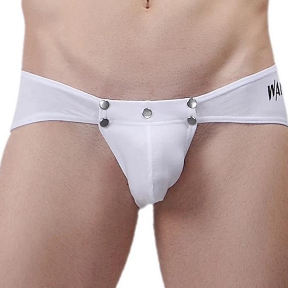 WJ Side Buckle Skinny Briefs | dmunderwear detail image 5
