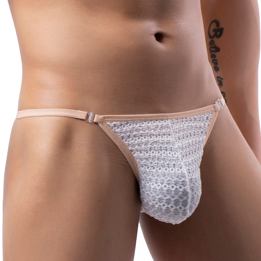 Woven Bahama Thongkini | dmunderwear detail image 7