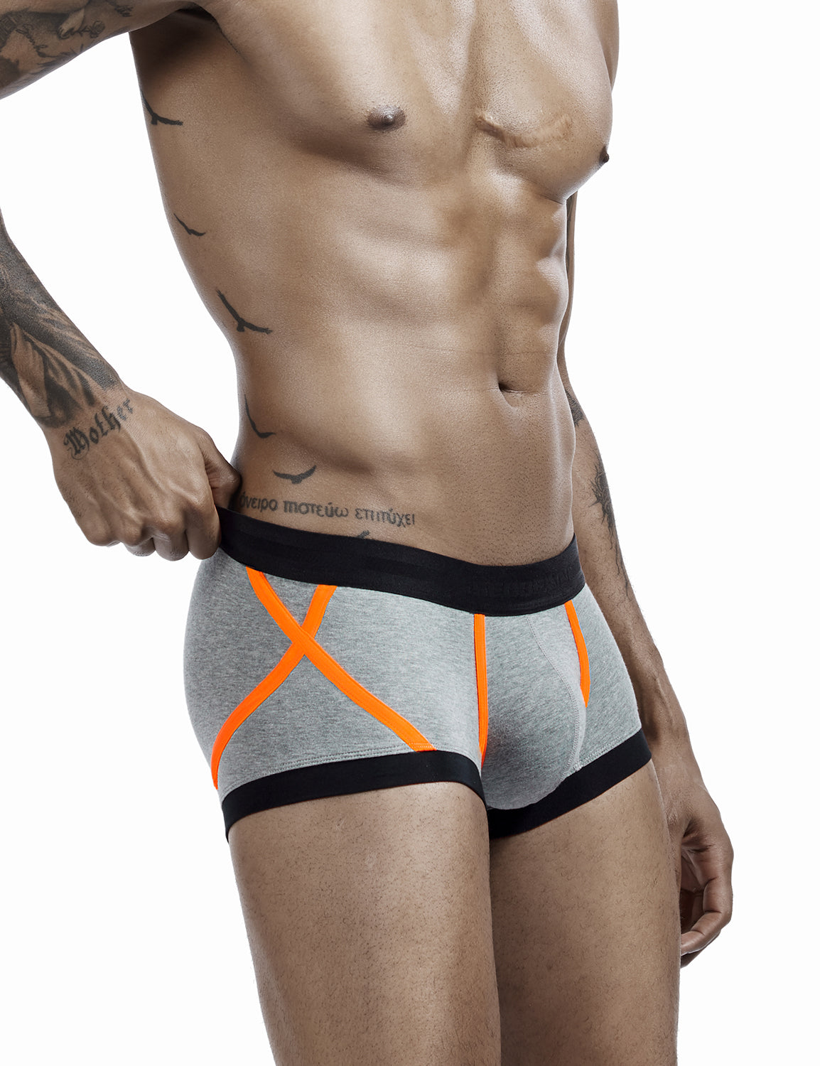 X Stripe Boxer Brief 00218 | dmunderwear detail image 6