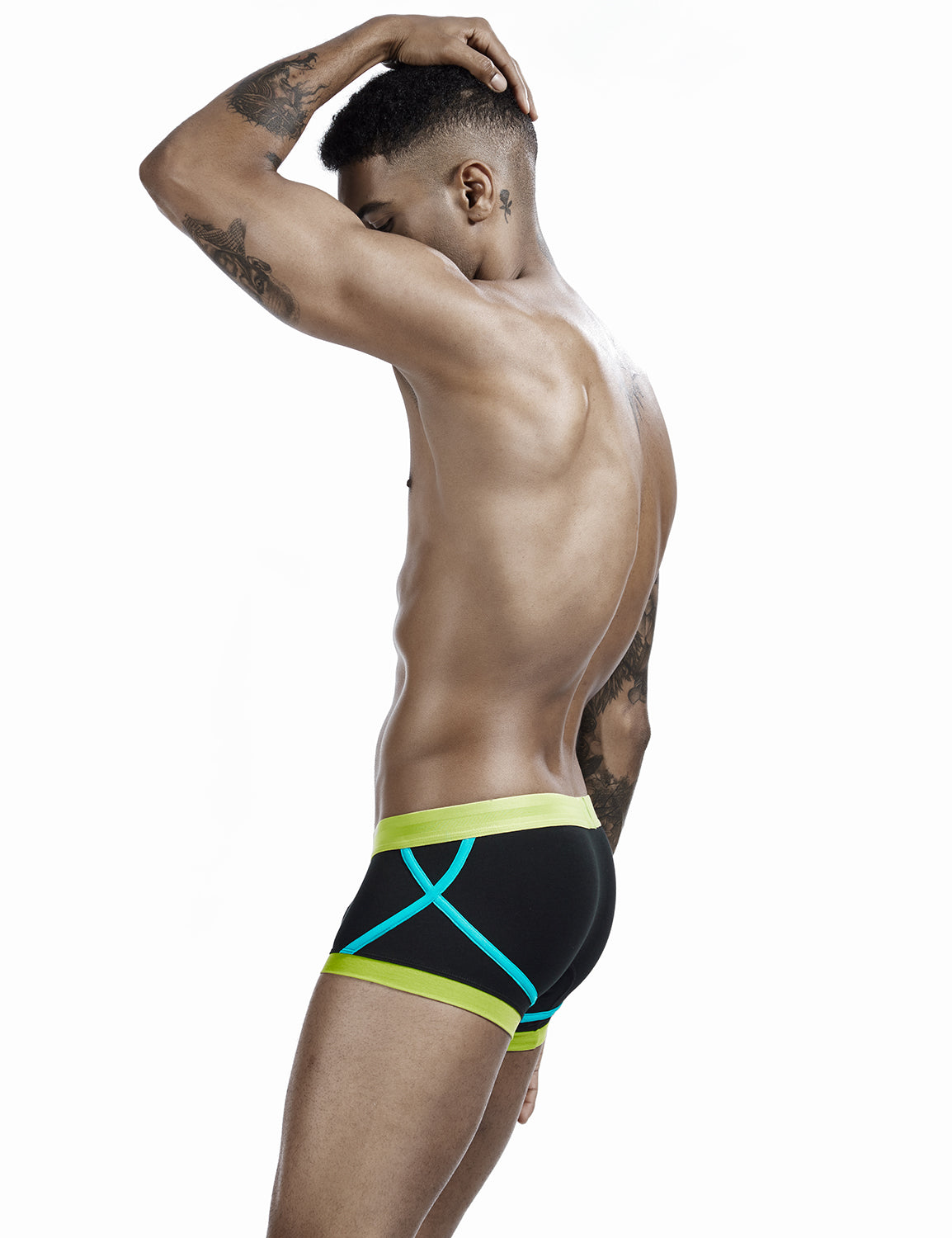 X Stripe Boxer Brief 00218 | dmunderwear detail image 9
