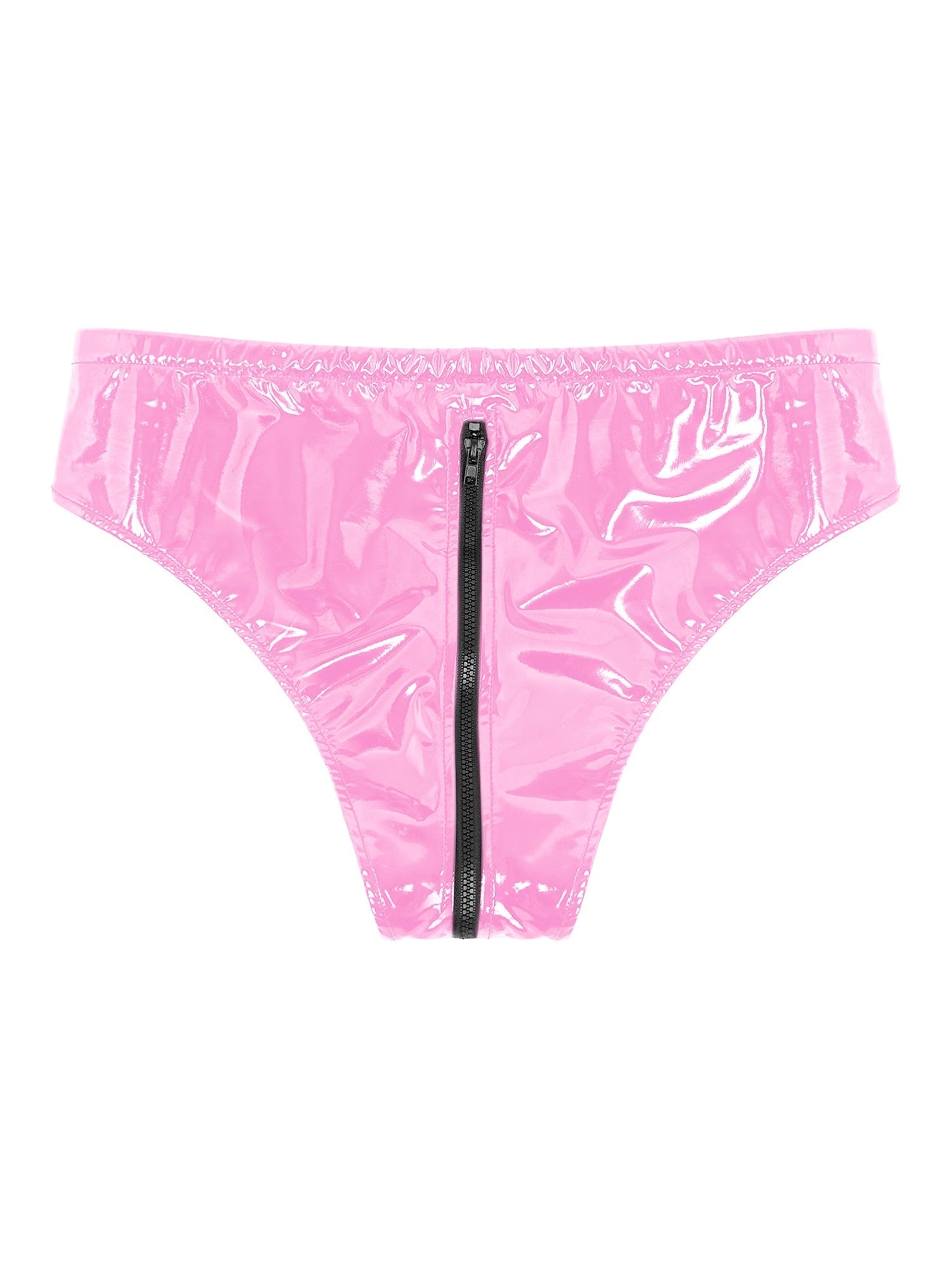 Zip Around Latex Briefs | dmunderwear detail image 6