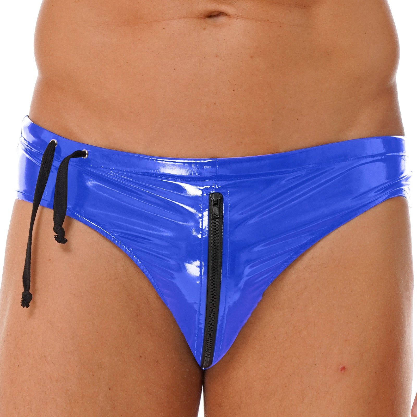 Zip Around Latex Briefs | dmunderwear detail image 8