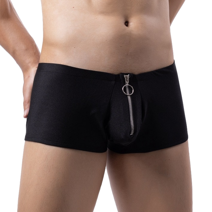 Zipper Fly Flex Trunks | dmunderwear