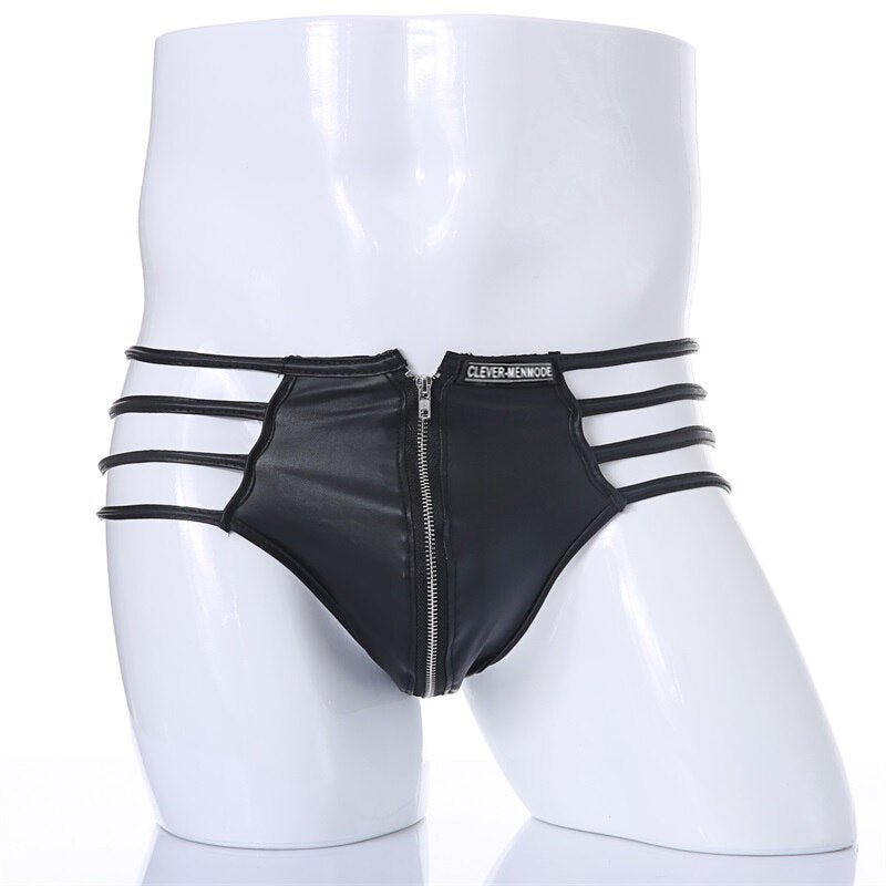 Zipper Strapped Boxer Briefs | dmunderwear detail image 4